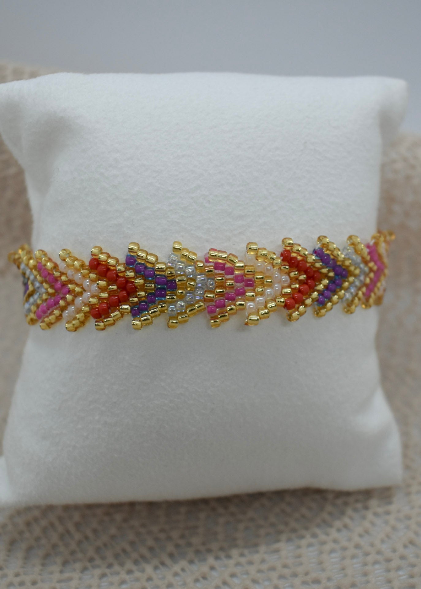 Arrow Purple and Pink Bracelet