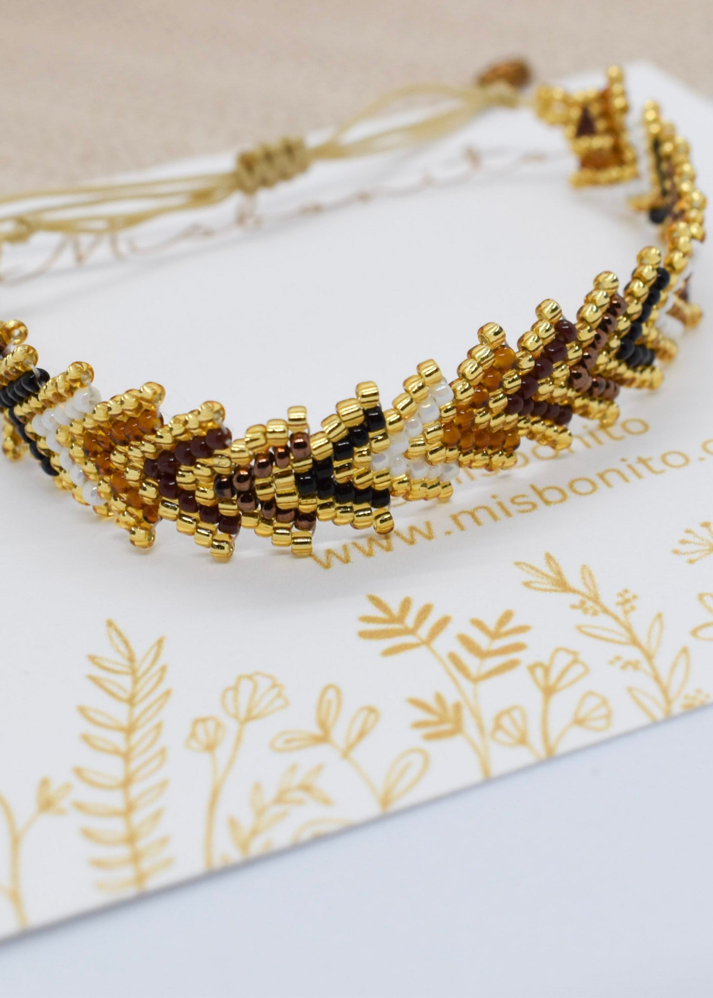 Arrow miyuki bracelet