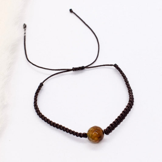 Brown Macrame Bracelet