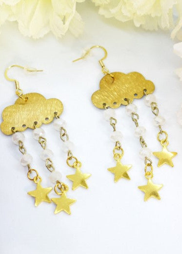 Cloud earrings