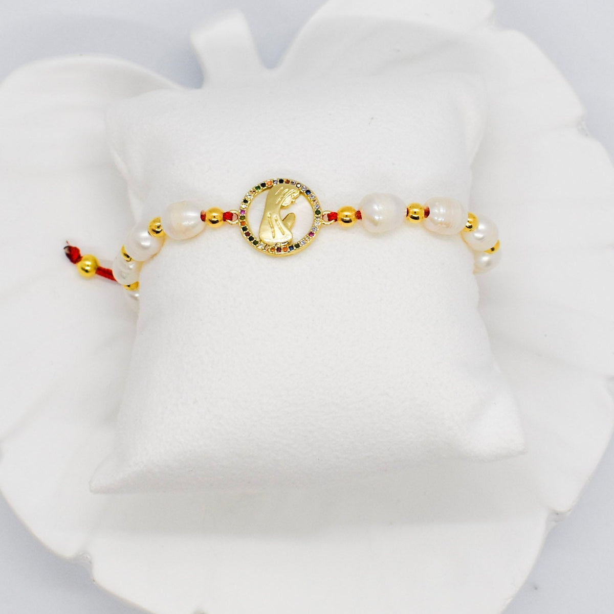 Christian Pearls Bracelet