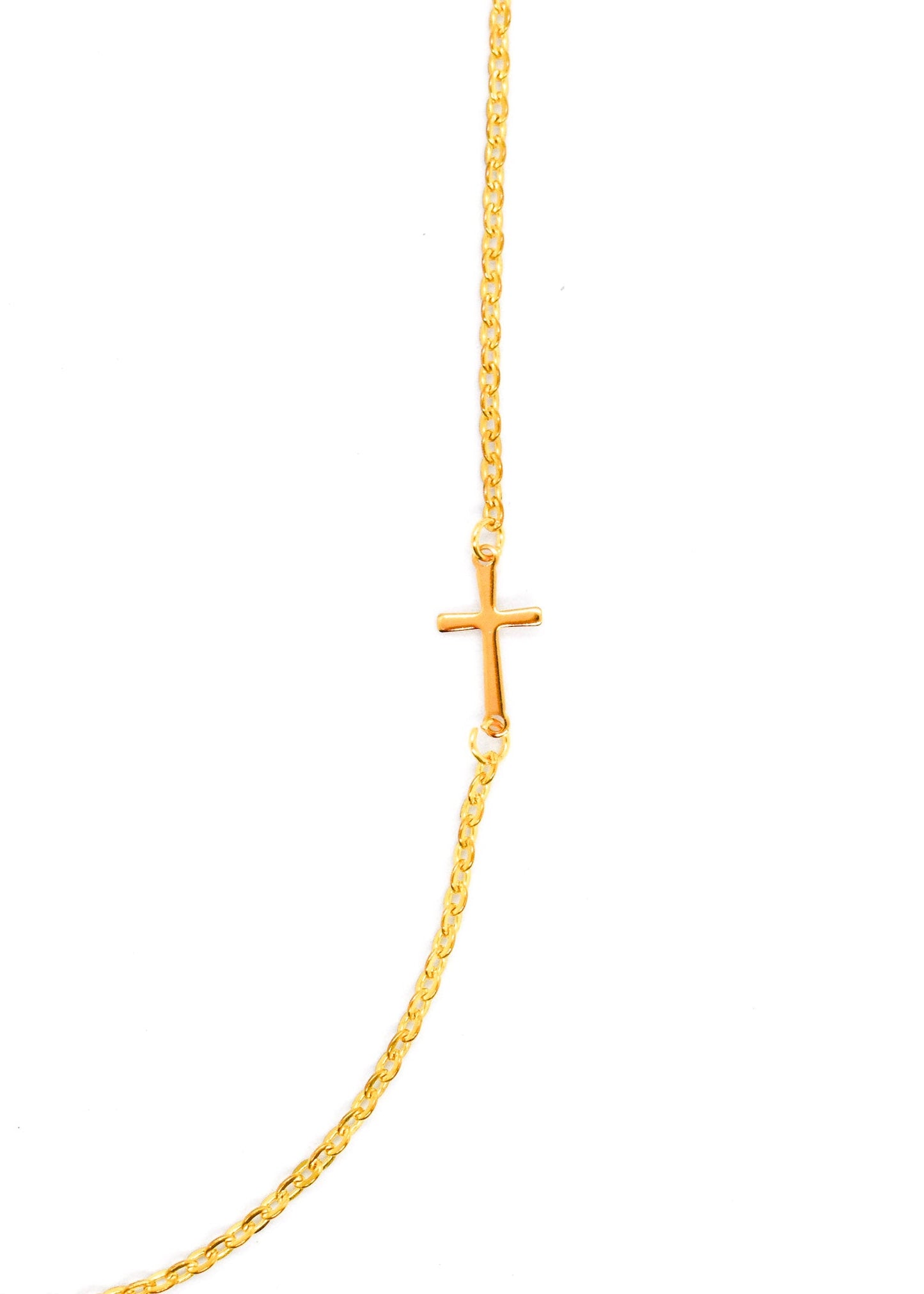 Mini Cross Link Necklace