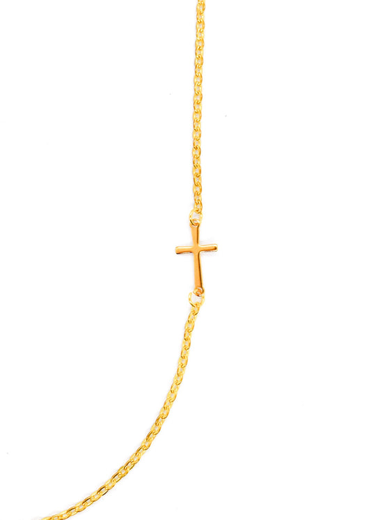 Mini Cross Link Necklace