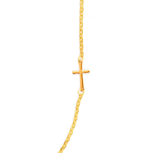 Mini Cross Link Necklace
