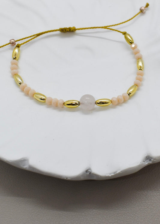 Crystals boho bracelet