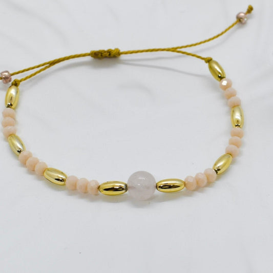 Crystals boho bracelet