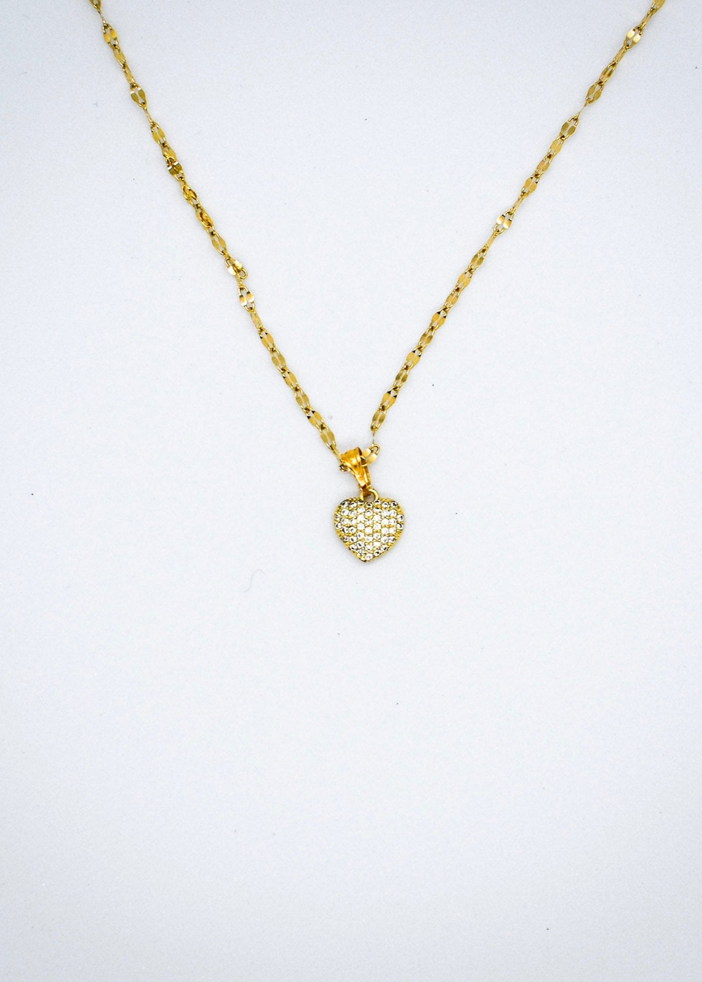 Dainty strass heart