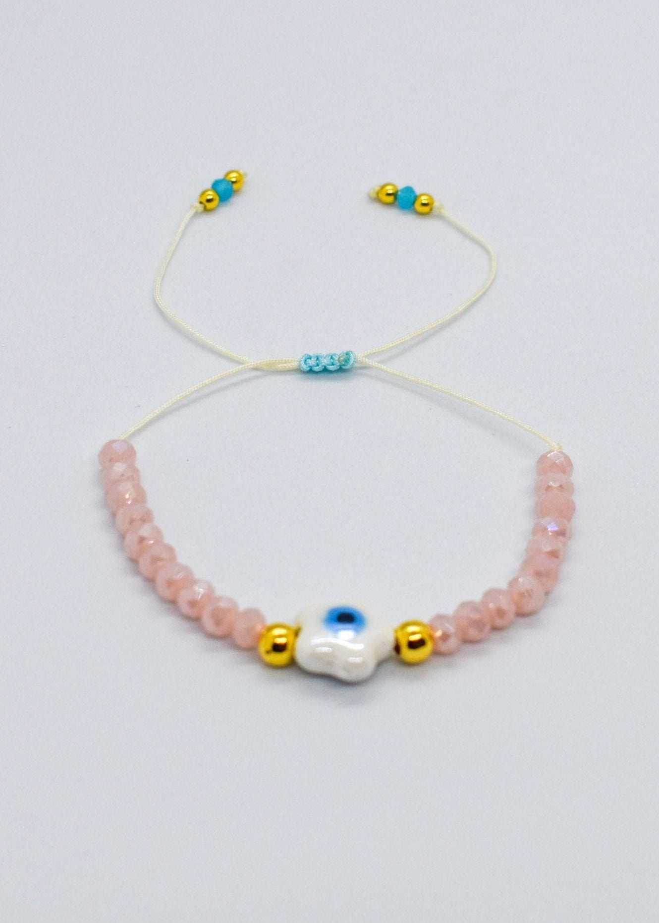 Evil eye crystals bracelet