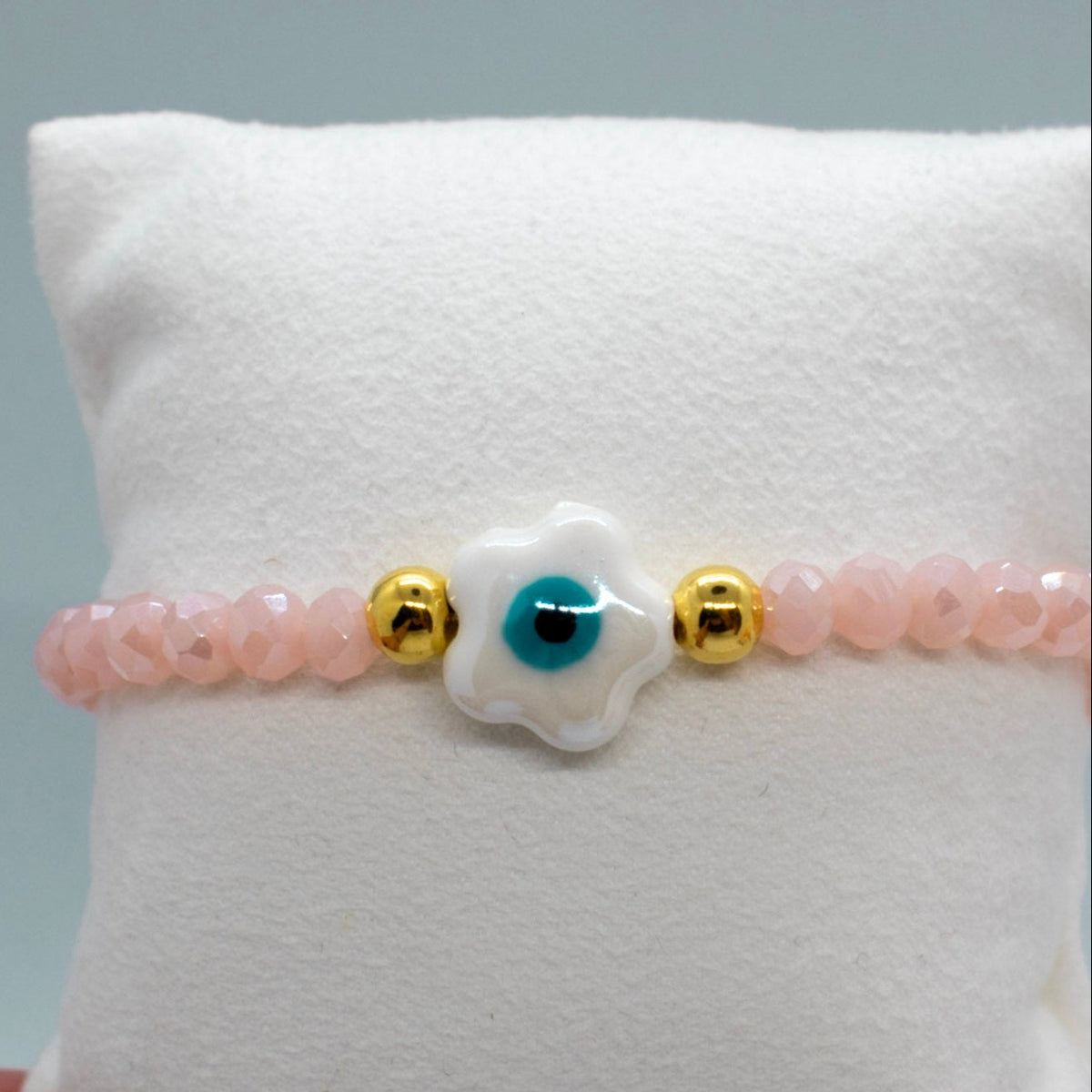 Evil eye crystals bracelet
