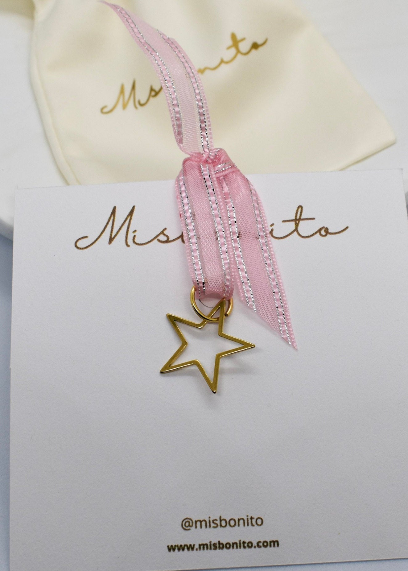 hollow star charm