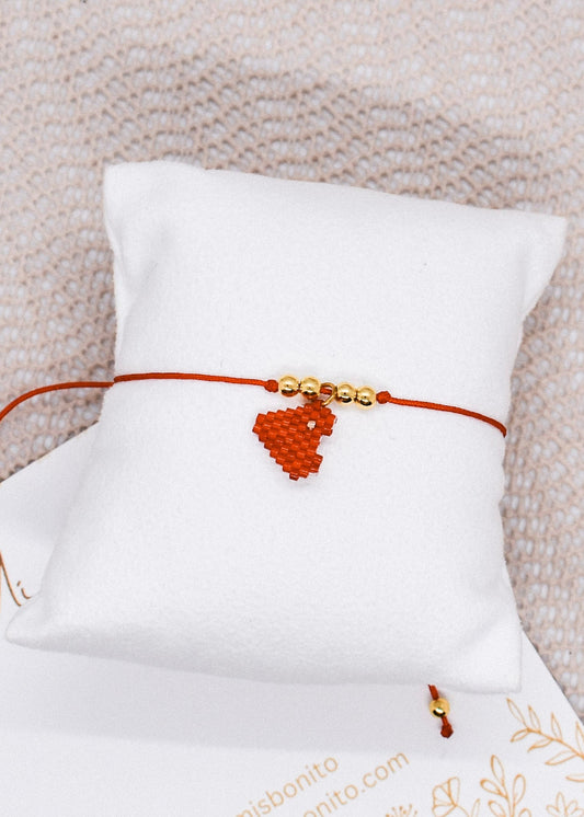 Heart bracelet Miyuki