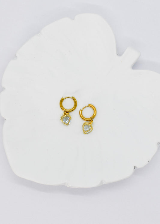 Heart earrings