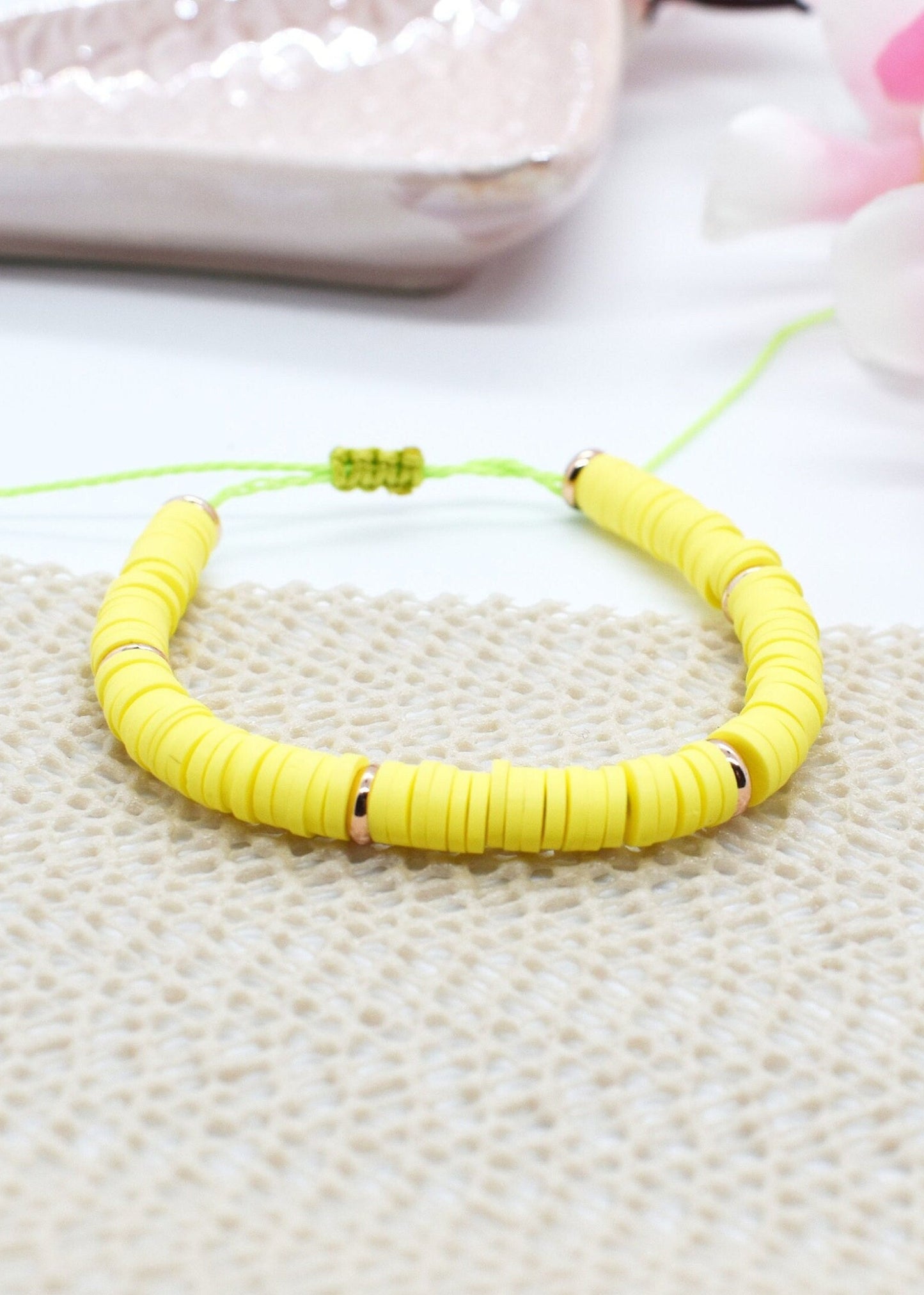 Hehishi amarilla bracelet