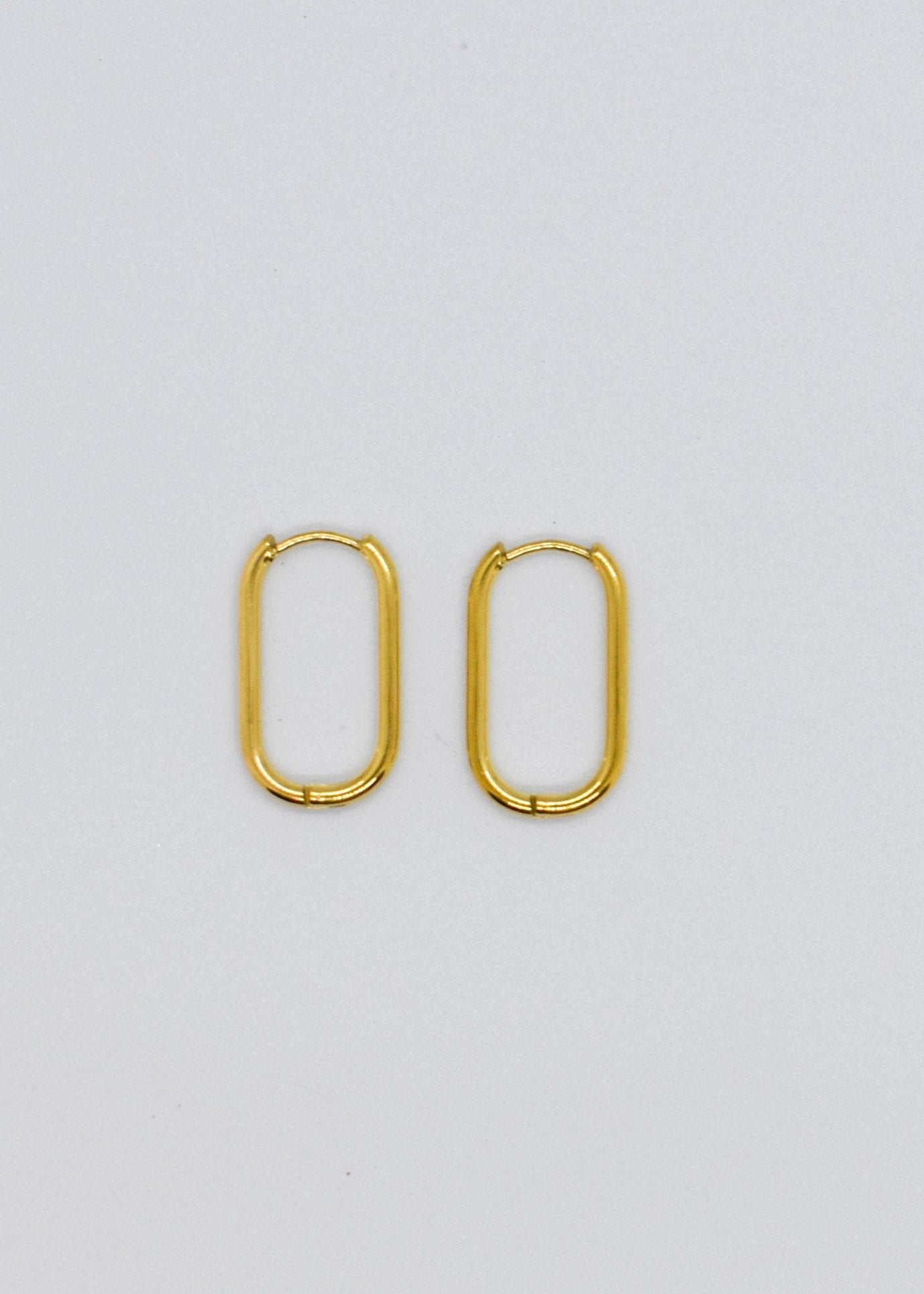 Rectangle Hoop Earrings