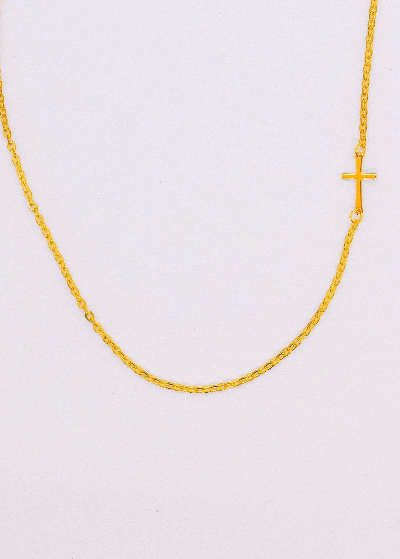 Mini Cross Link Necklace
