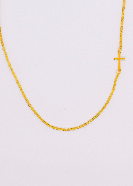 Mini Cross Link Necklace