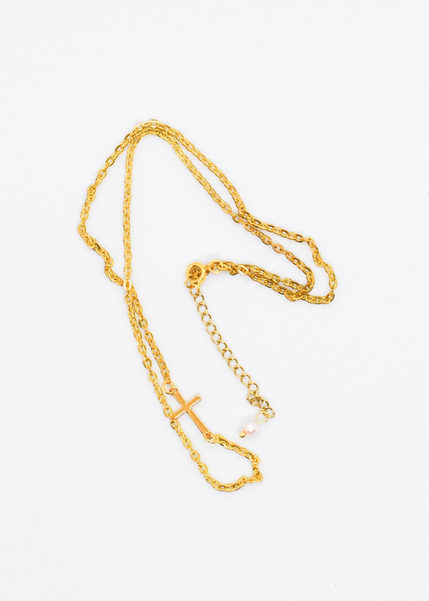 Mini Cross Link Necklace