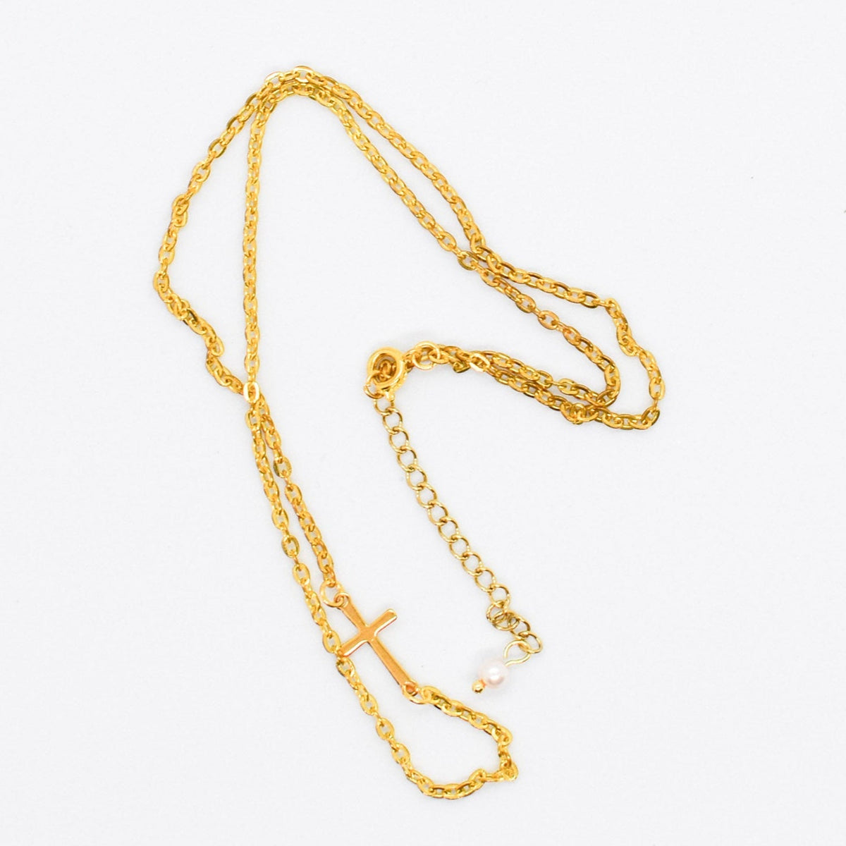 Mini Cross Link Necklace
