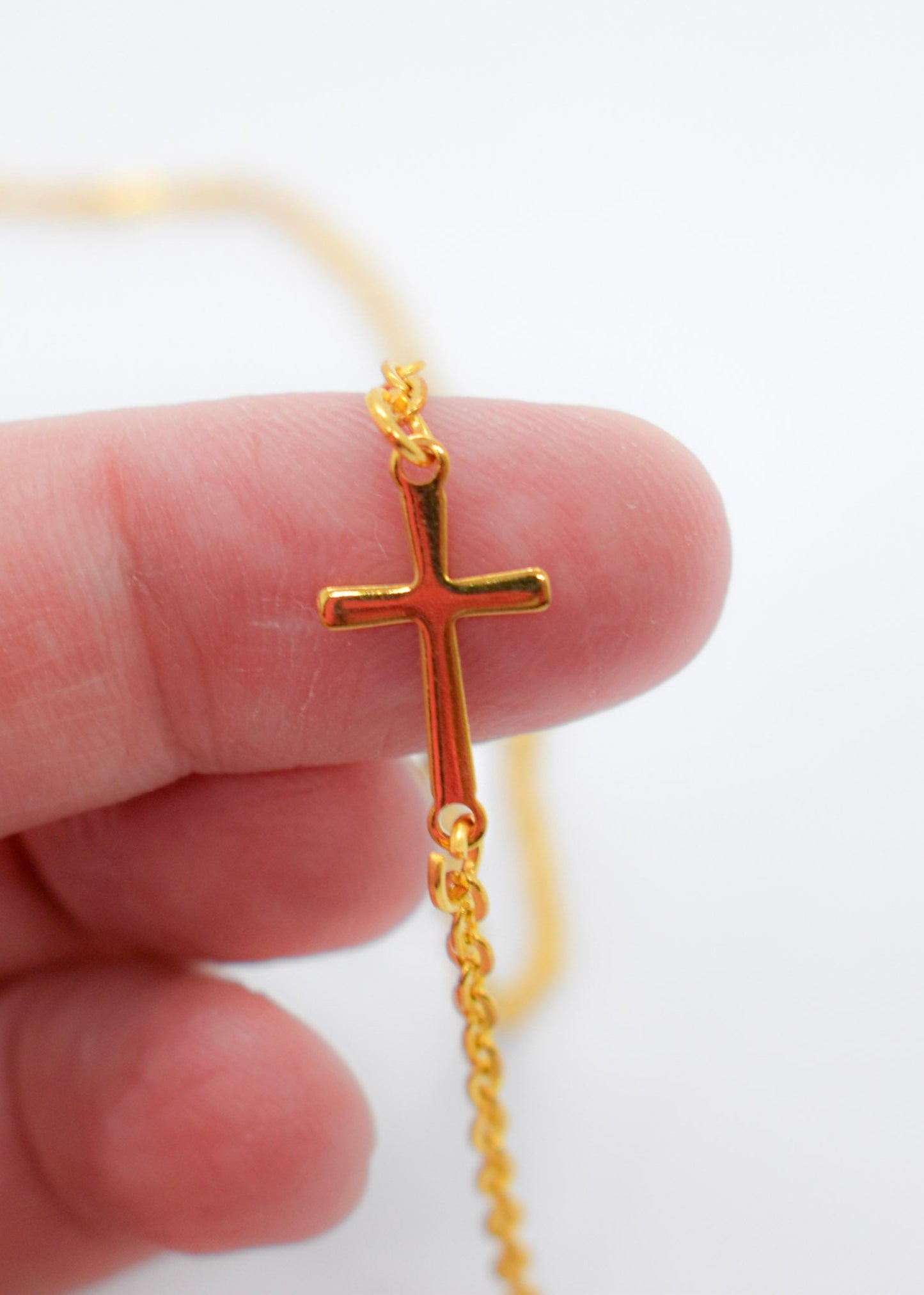 Mini Cross Link Necklace