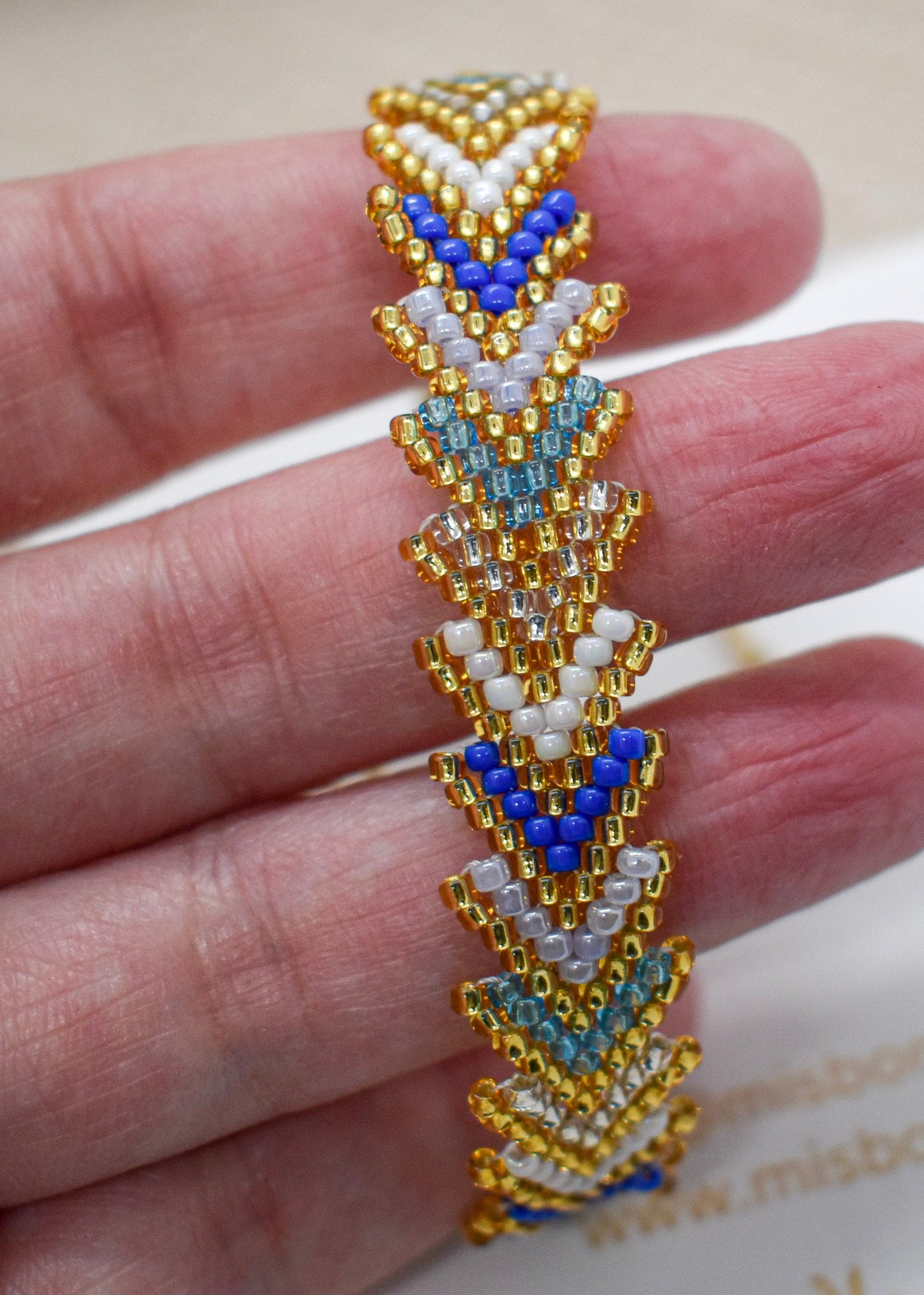 Blue arrow bracelets