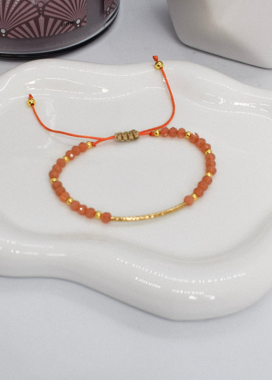 Orange bracelet tube