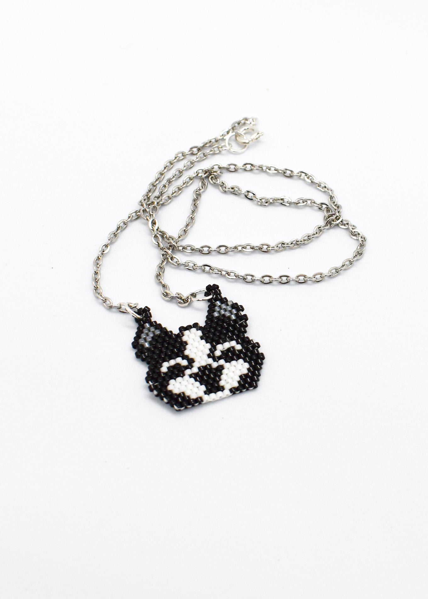 Pug face necklace
