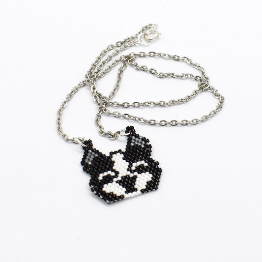 Pug face necklace