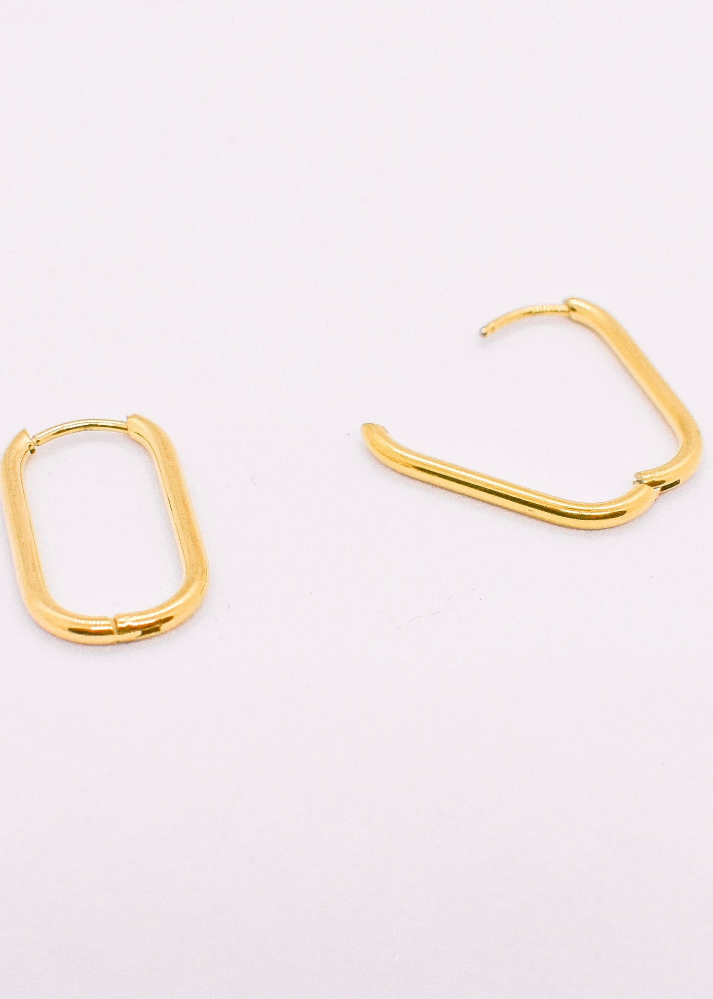 Rectangle Hoop Earrings