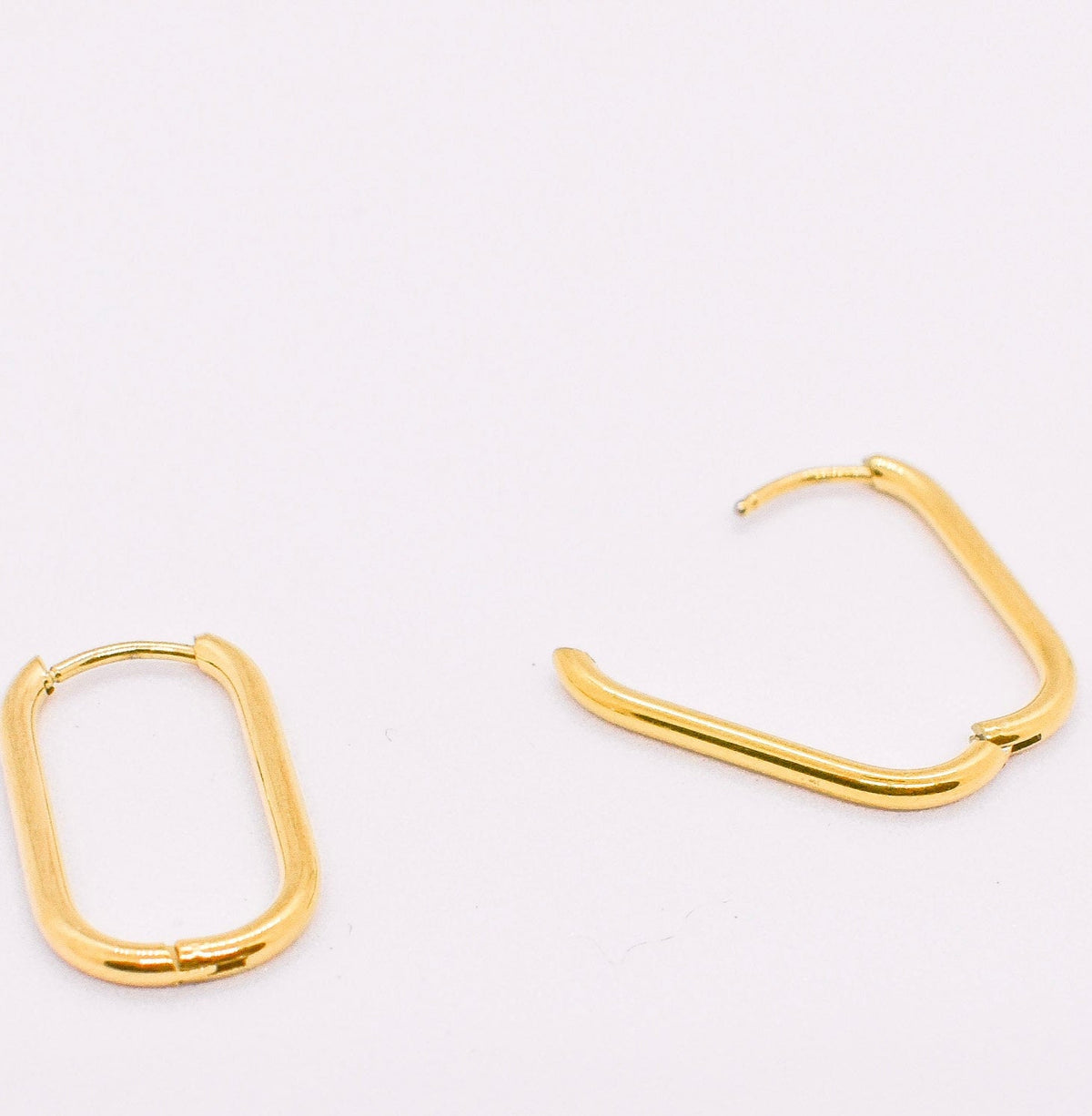 Rectangle Hoop Earrings