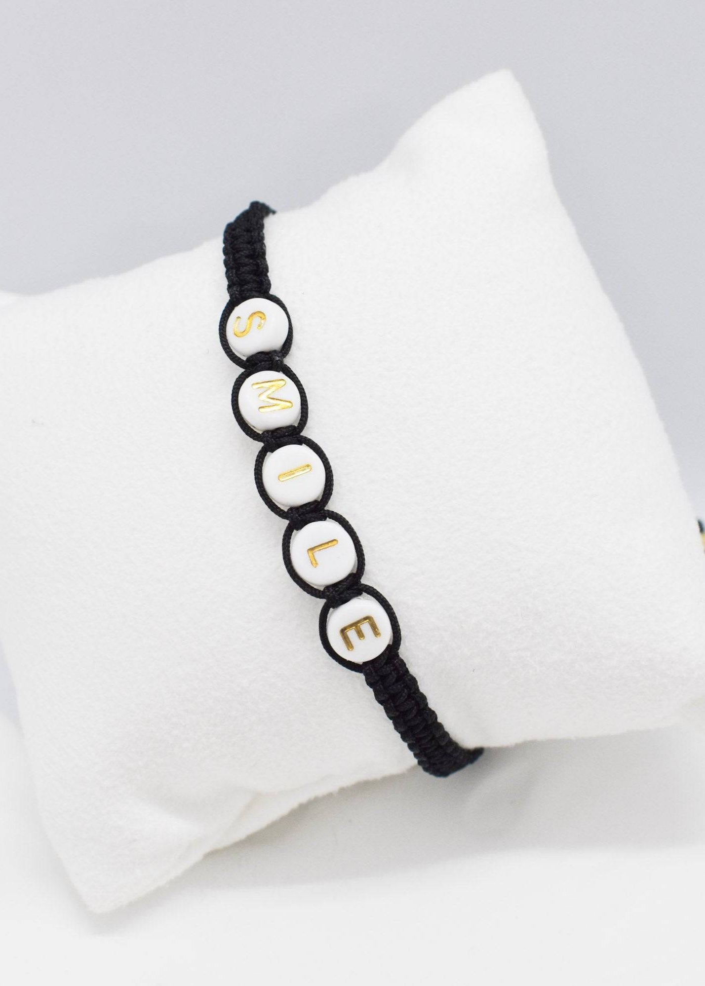 Smile macrame bracelets