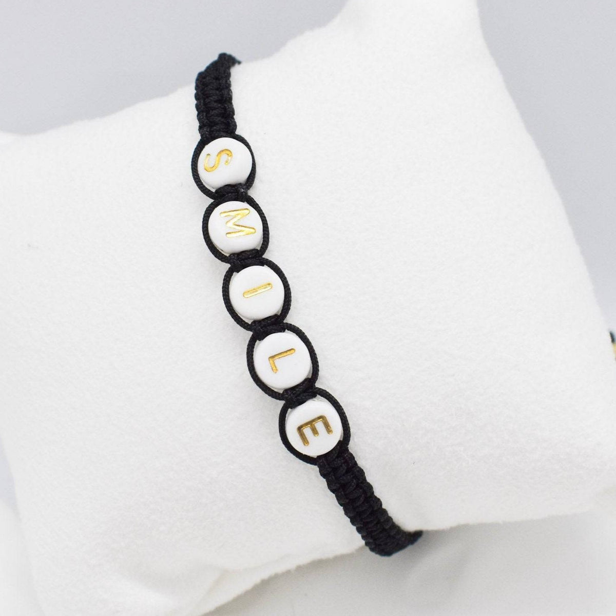 Smile macrame bracelets