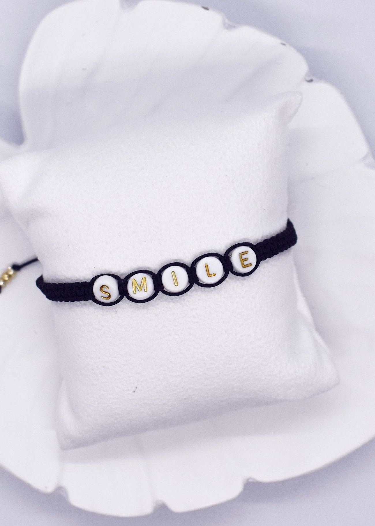 Smile macrame braceletss