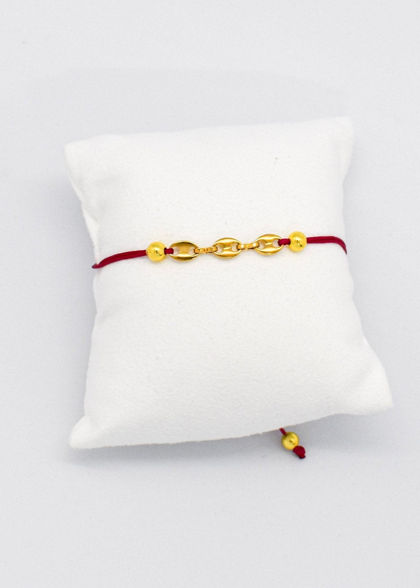 anchor bracelet red