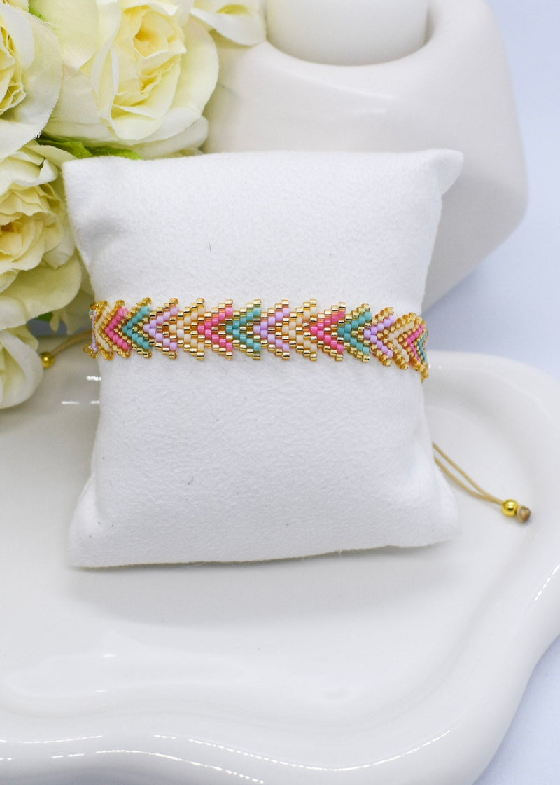 arrow bracelets beaded turquise