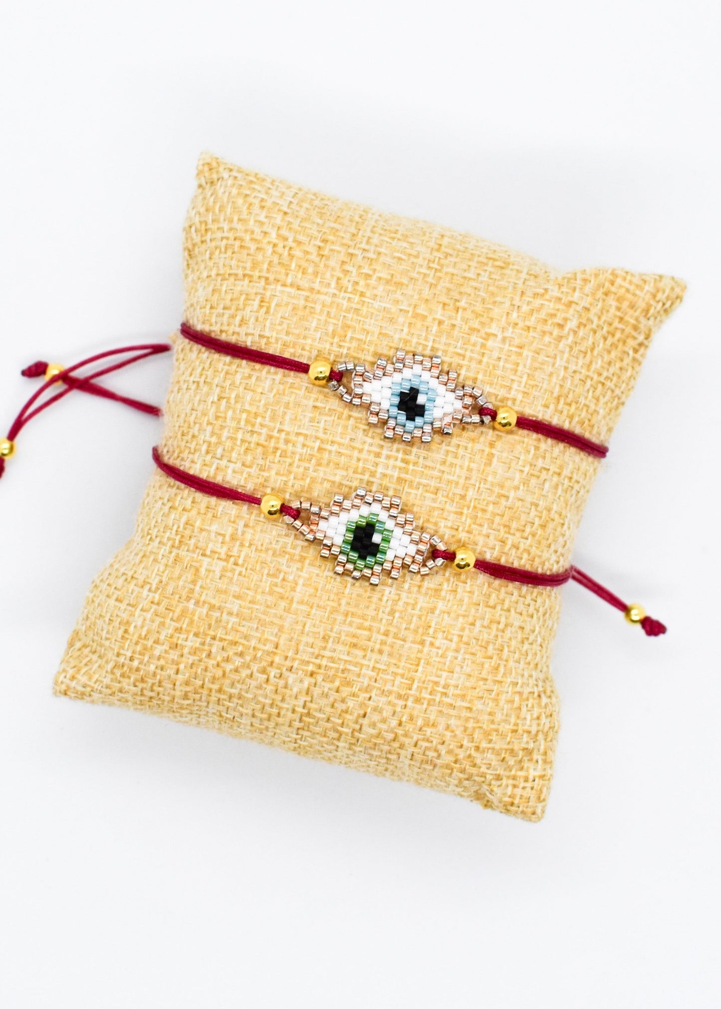 evil eye rombus bracelets