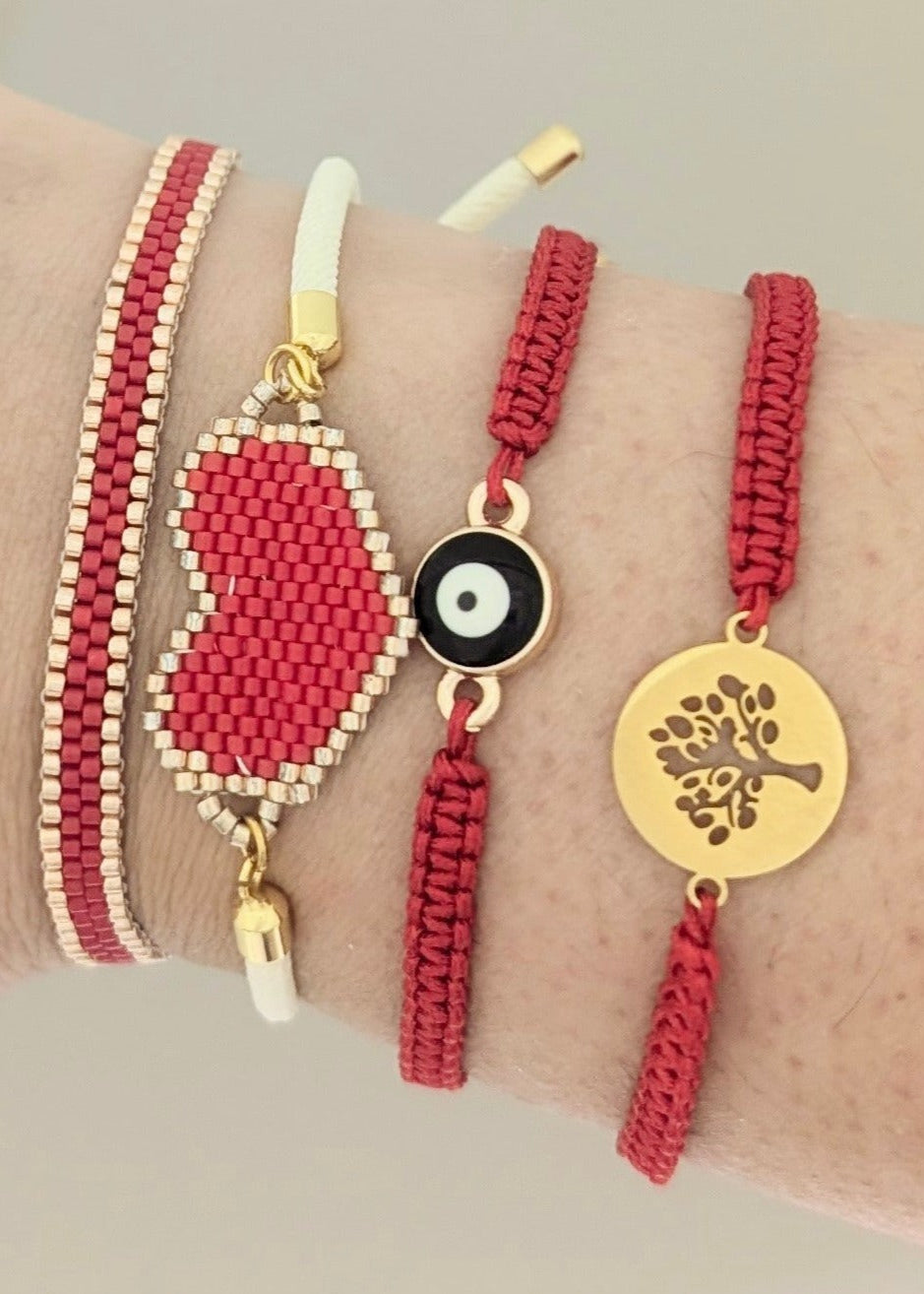 Bracelet bundle red