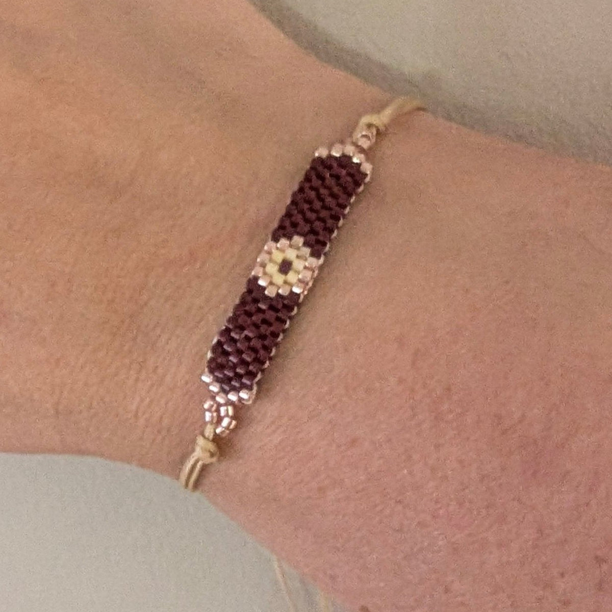 brown evil eye