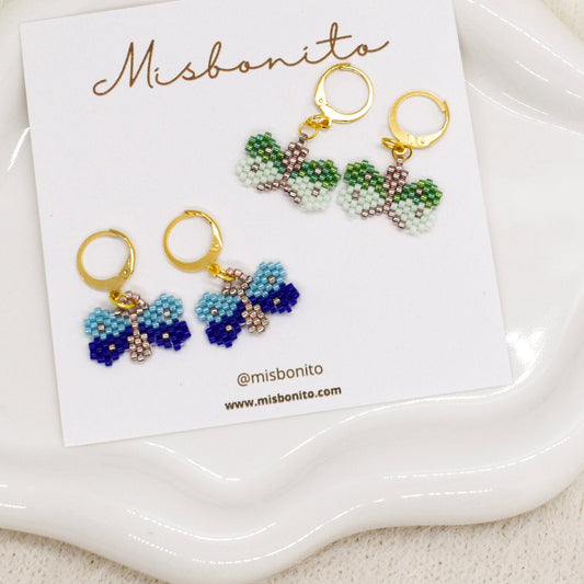 buterflyshort earrings