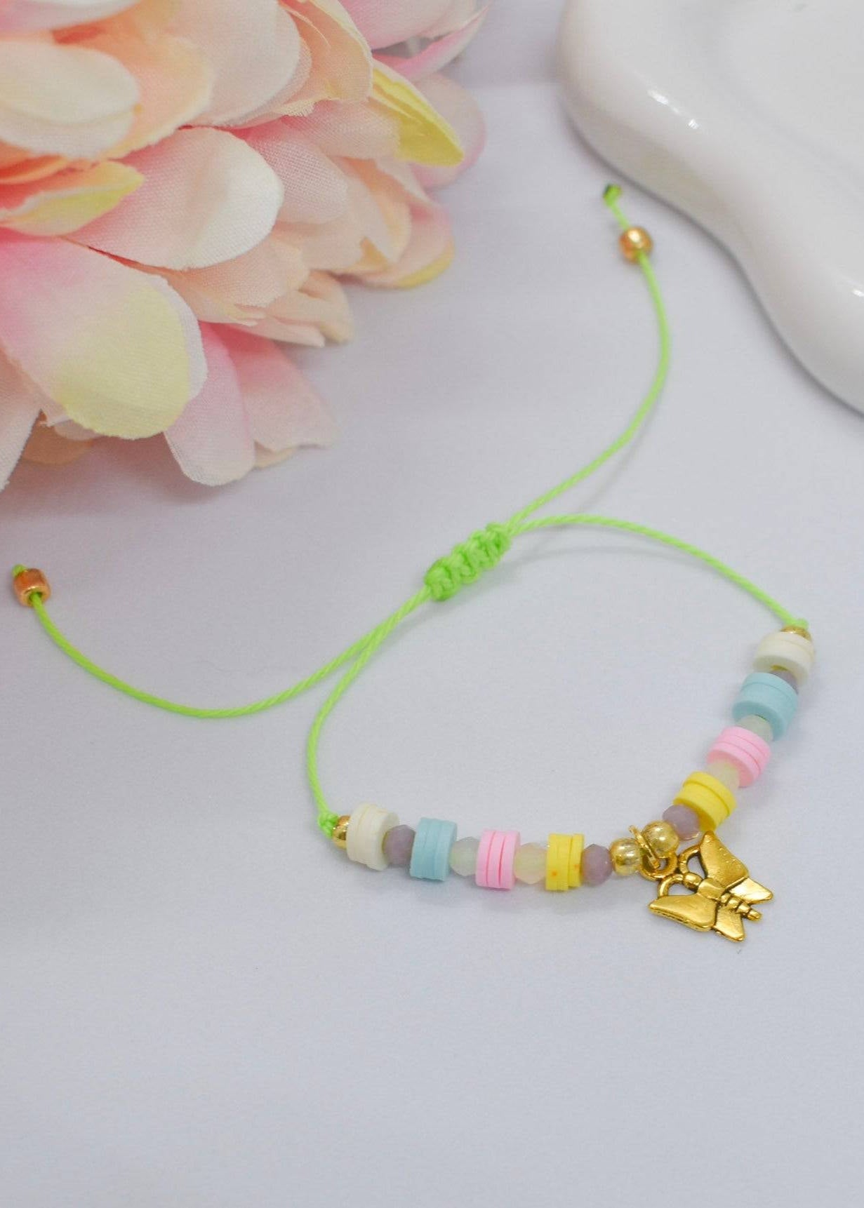 butterfly colorful bracelet