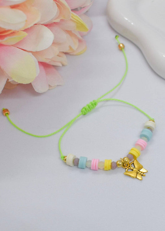 butterfly colorful bracelet