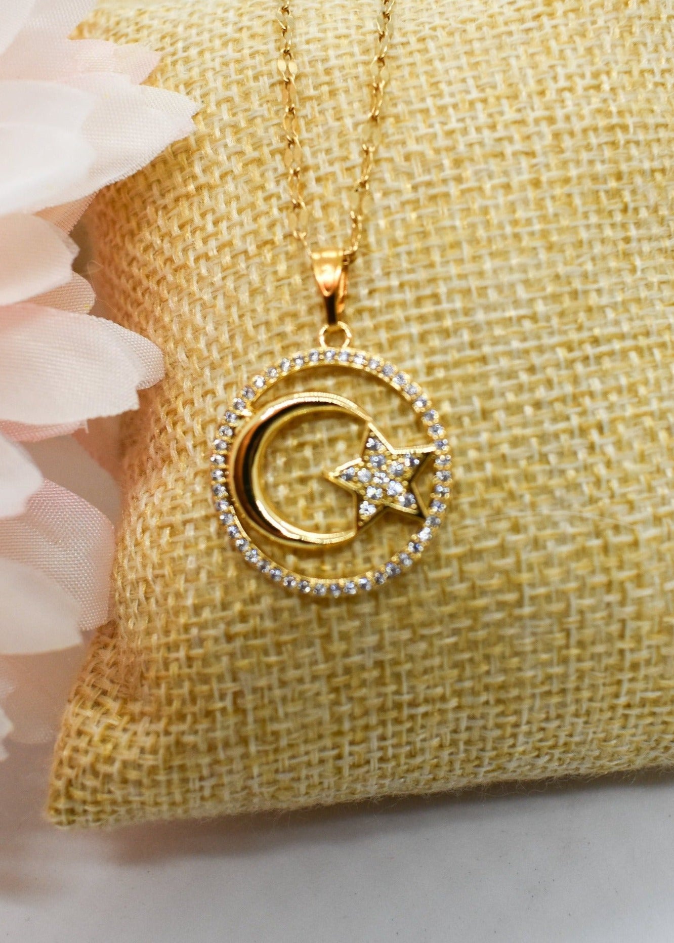 Celestial charm necklace