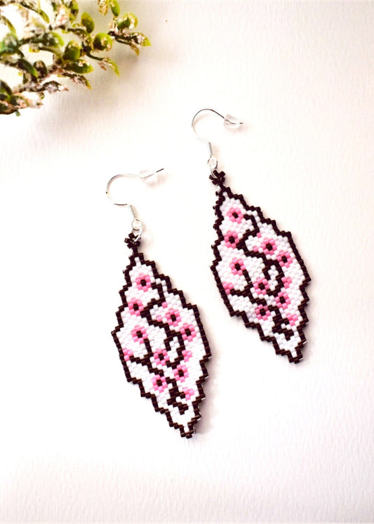 Cherry blossom earrings