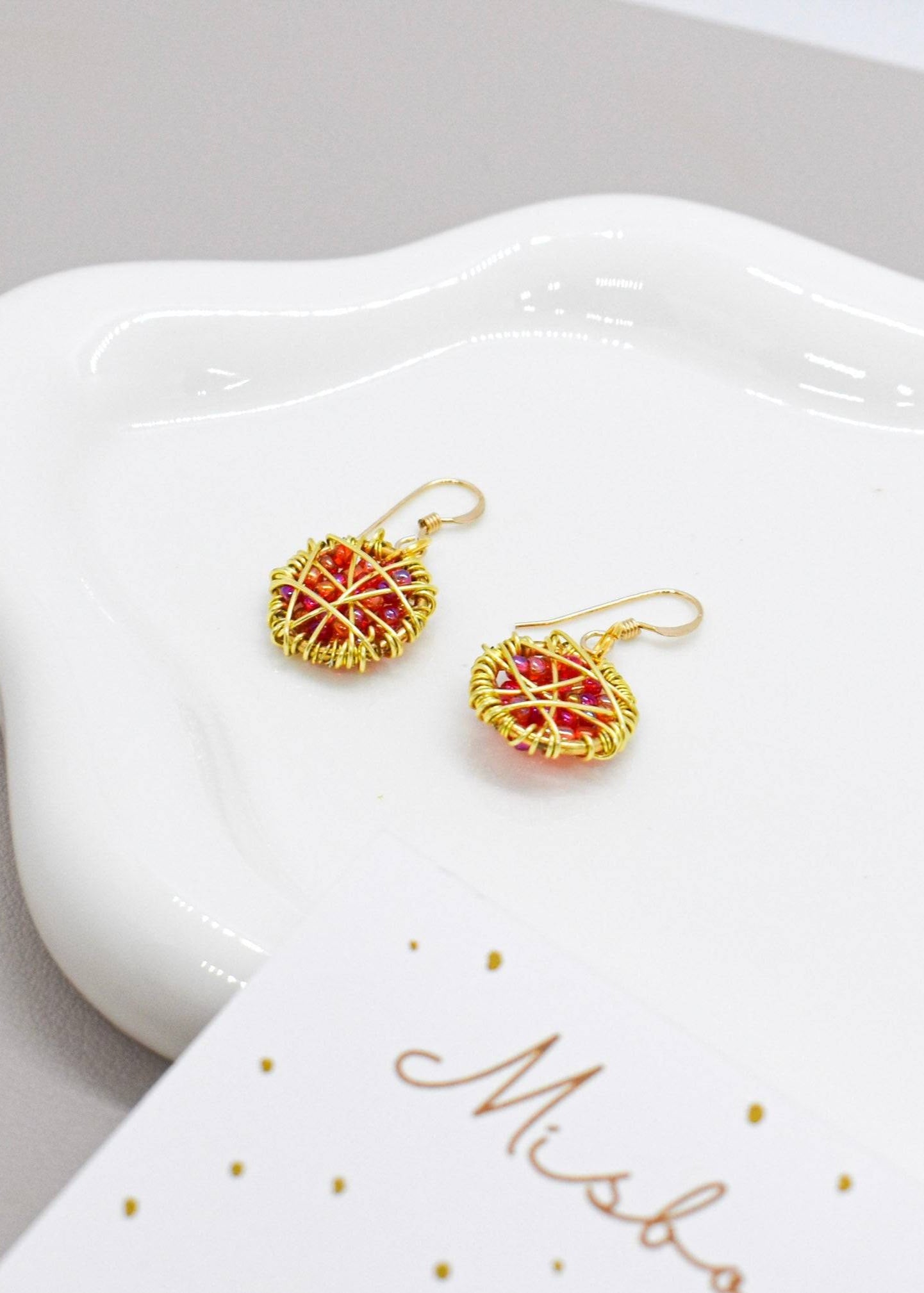 dreamcatcher earrings