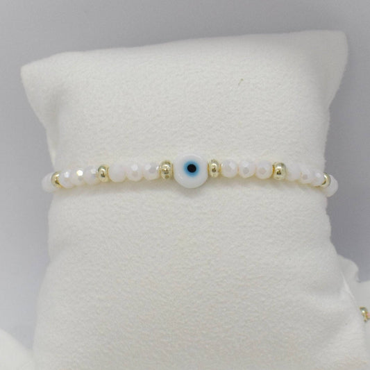 evil white bracelet