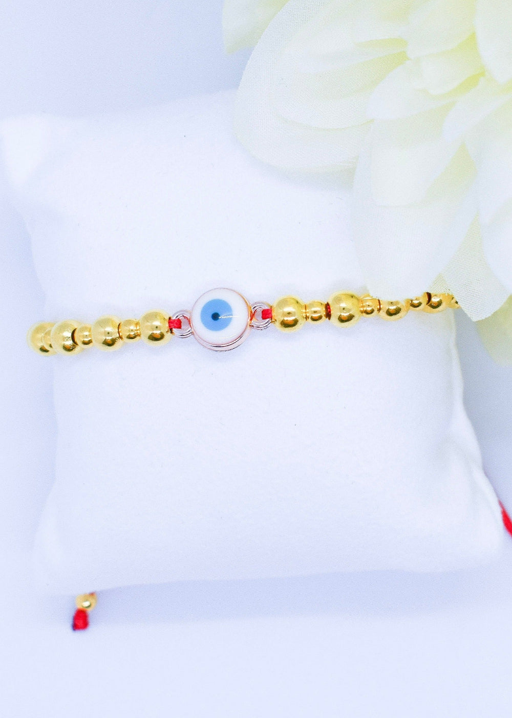evil eye golden bracelet