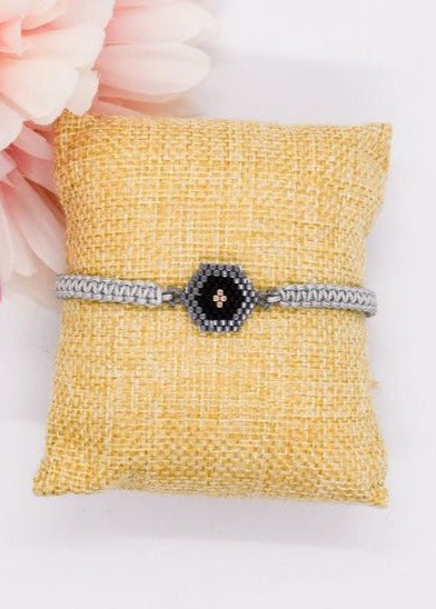 Evil Eye Grey Bracelet