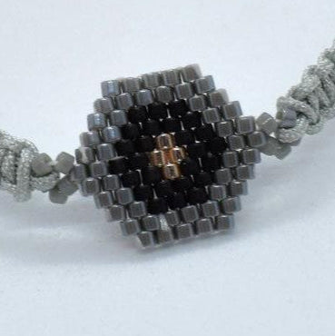 Evil Eye Grey Bracelet