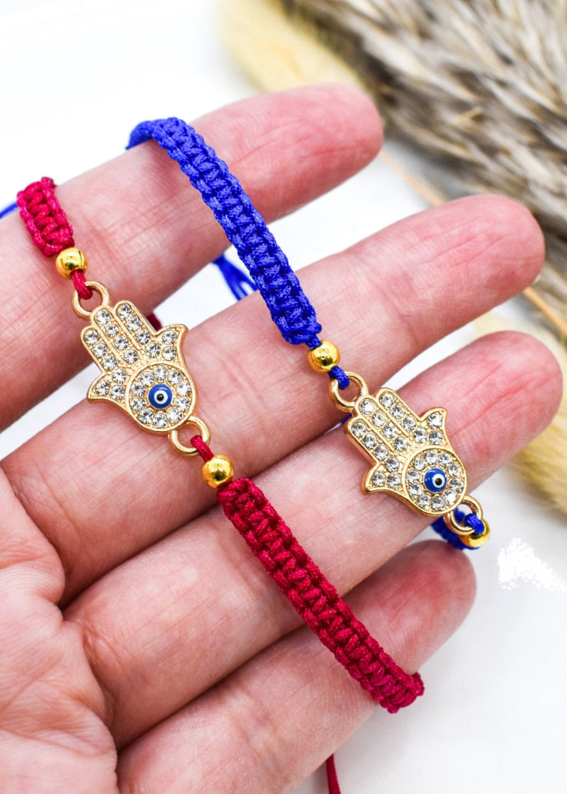 Hansa hand macrame bracelet