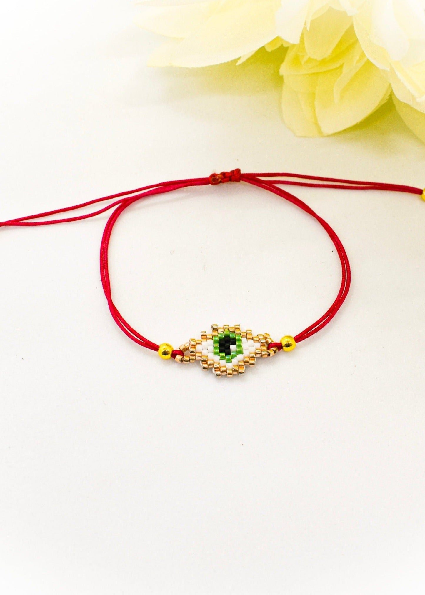 evil eye rombus bracelets