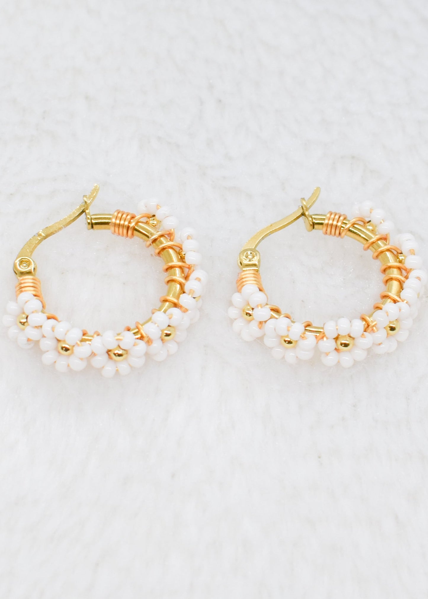 Floral boho white